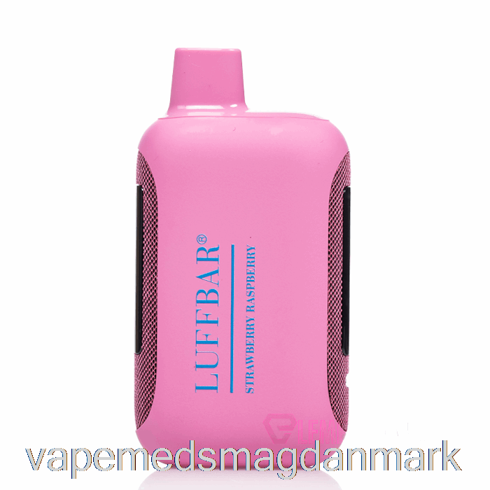 Vape Med Smag Luffbar Dually 20000 Engangs Jordbær Hindbær